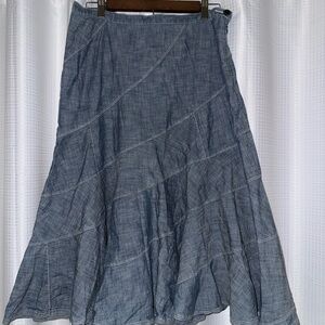 Denim A-Line Skirt Ralph Lauren size 8 women’s